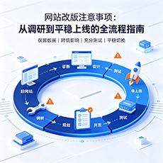 南充建站-网站改版注意事项：从调研到平稳上线的全流程指南