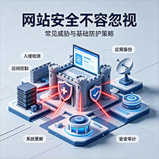 南充建站-网站安全不容忽视:常见威胁与基础防护策略