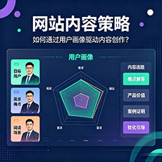 南充建站-网站内容策略:如何通过用户画像驱动内容创作?