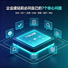 南充建站-企业建站前必问的7个核心问题 - 网站建设规划指南