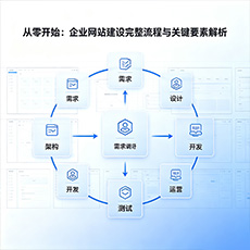 南充建站-从零开始：企业网站建设完整流程与关键要素解析