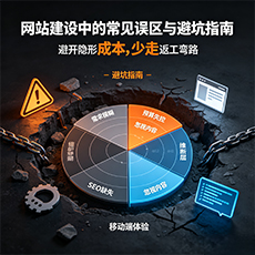 南充建站-网站建设中的常见误区与避坑指南