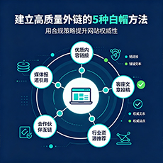 南充建站-建立高质量外链的5种白帽方法