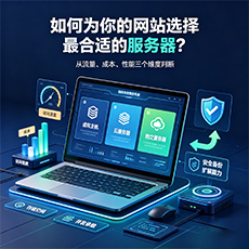 南部建站-如何为你的网站选择最合适的服务器？